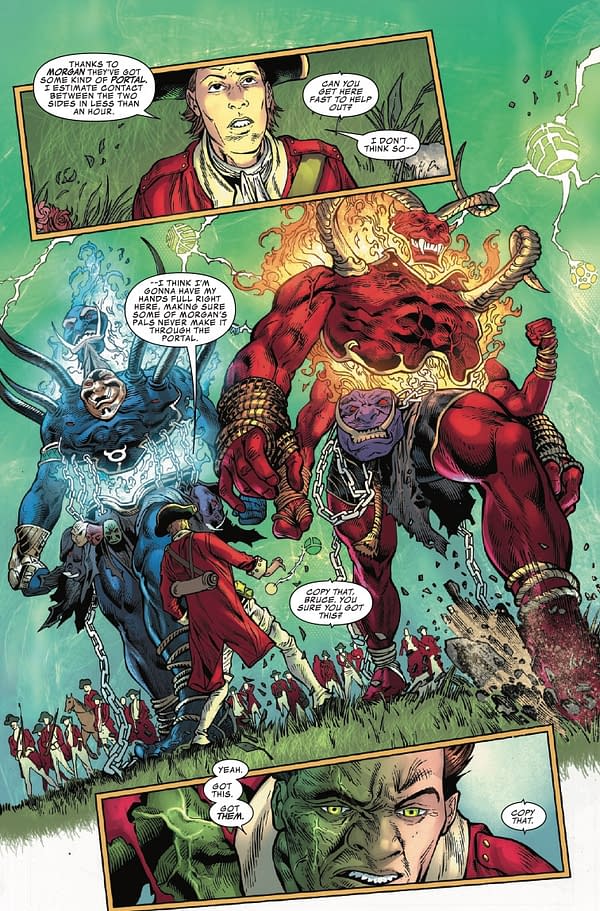 Interior preview page from 1776 #3 PETE WOODS COVER