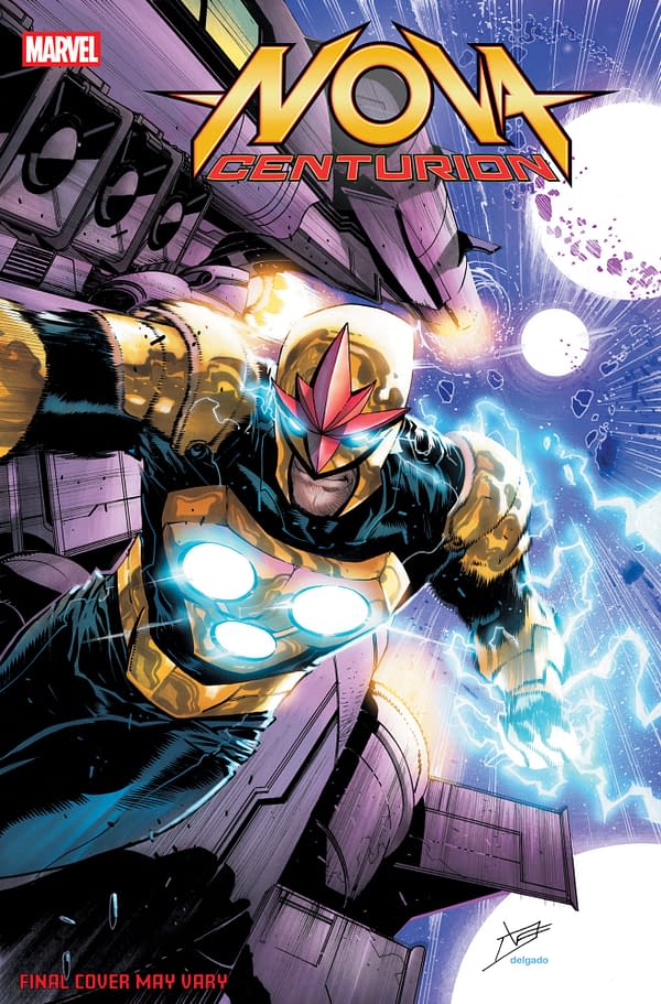 Cover image for NOVA: CENTURION #4 FEDERICO VICENTINI VARIANT