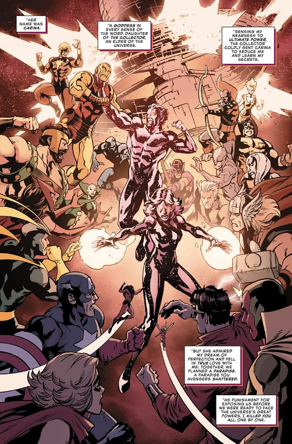 Interior preview page from BATTLEWORLD #5 LEINIL YU COVER