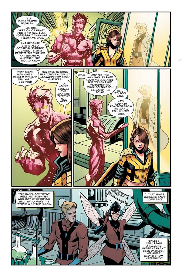 Interior preview page from BATTLEWORLD #5 LEINIL YU COVER