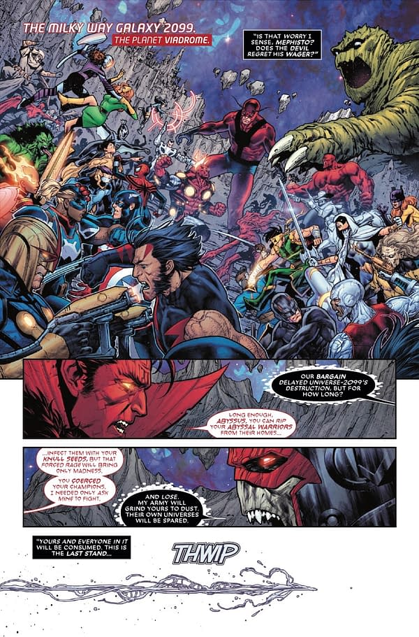 Interior preview page from THE END 2099 #2 DAVID MARQUEZ COVER