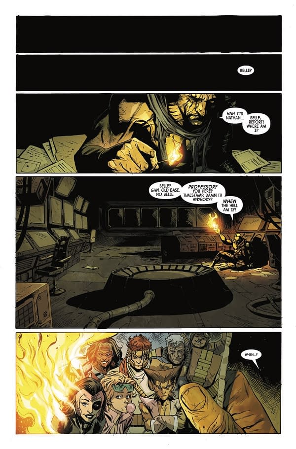 Interior preview page from INGLORIOUS X-FORCE #1 R.B. SILVA COVER