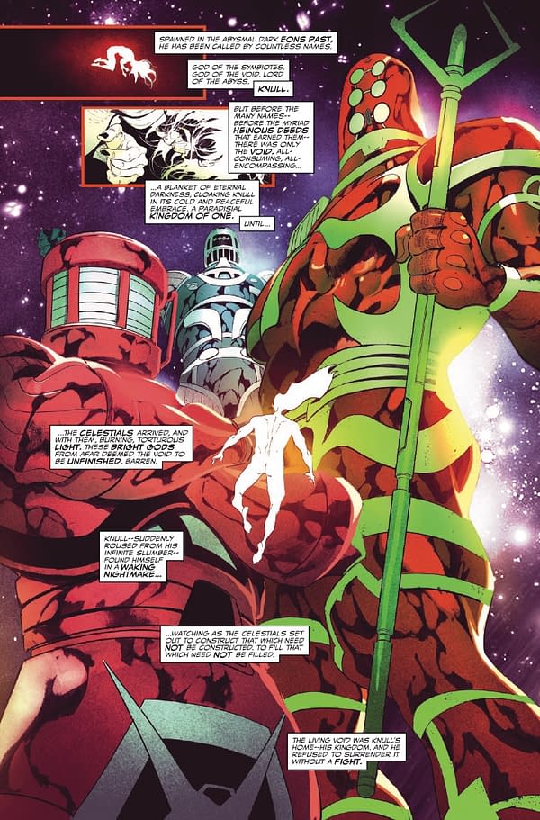 Interior preview page from KNULL #1 RYAN STEGMAN COVER