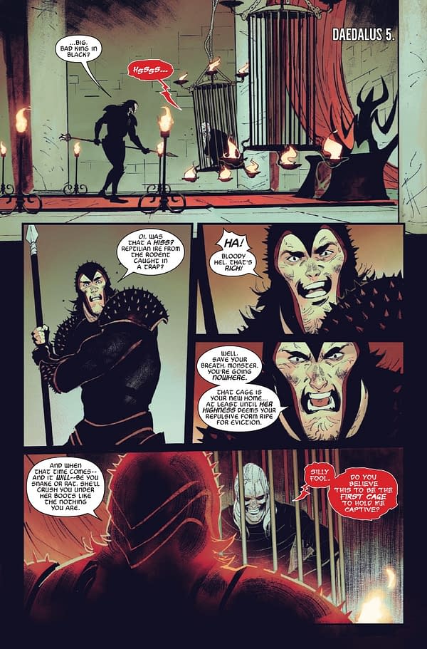 Interior preview page from KNULL #1 RYAN STEGMAN COVER