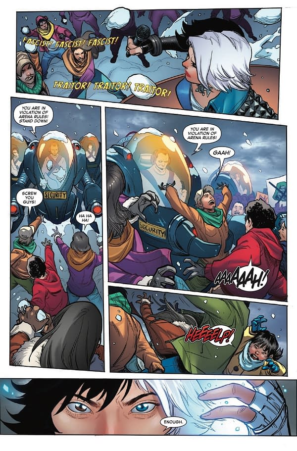 Interior preview page from LUNA SNOW: WORLD TOUR #1 ARIO ANINDITO COVER