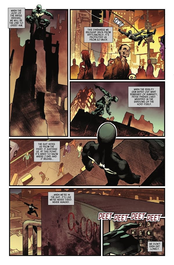 Interior preview page from MARVEL ZOMBIES: RED BAND #5 GREG LAND COVER