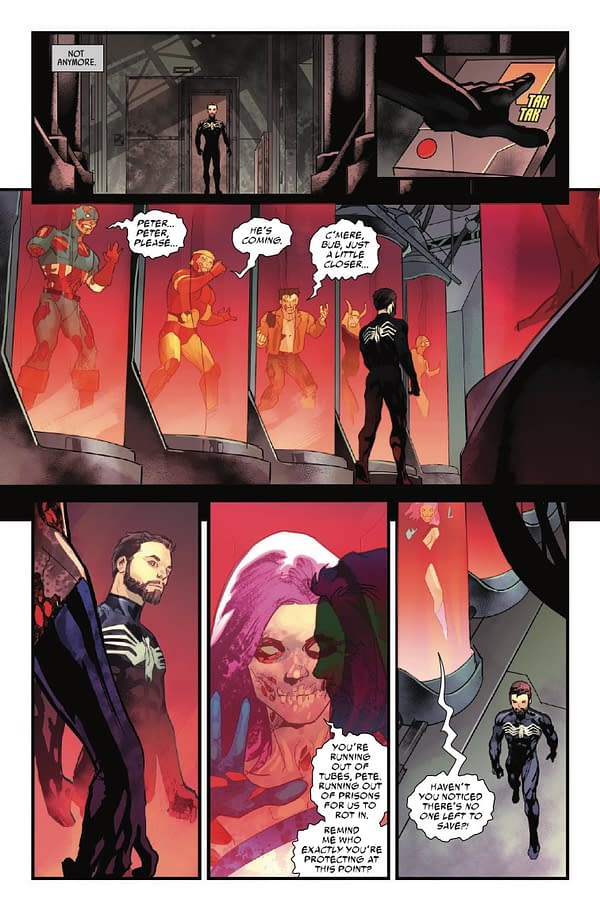 Interior preview page from MARVEL ZOMBIES: RED BAND #5 GREG LAND COVER