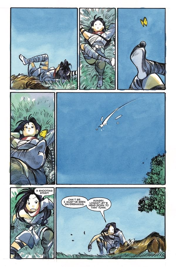 Interior preview page from SAI: DIMENSIONAL RIVALS #1 PEACH MOMOKO COVER