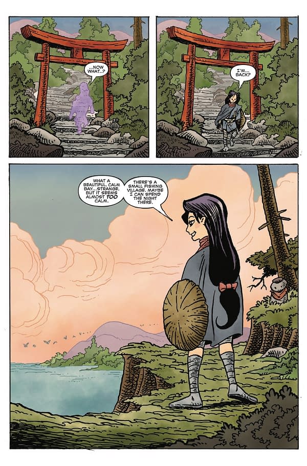 Interior preview page from SAI: DIMENSIONAL RIVALS #1 PEACH MOMOKO COVER