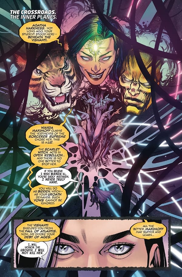 Interior preview page from SORCERER SUPREME #2 LESLEY "LEIRIX" LI COVER