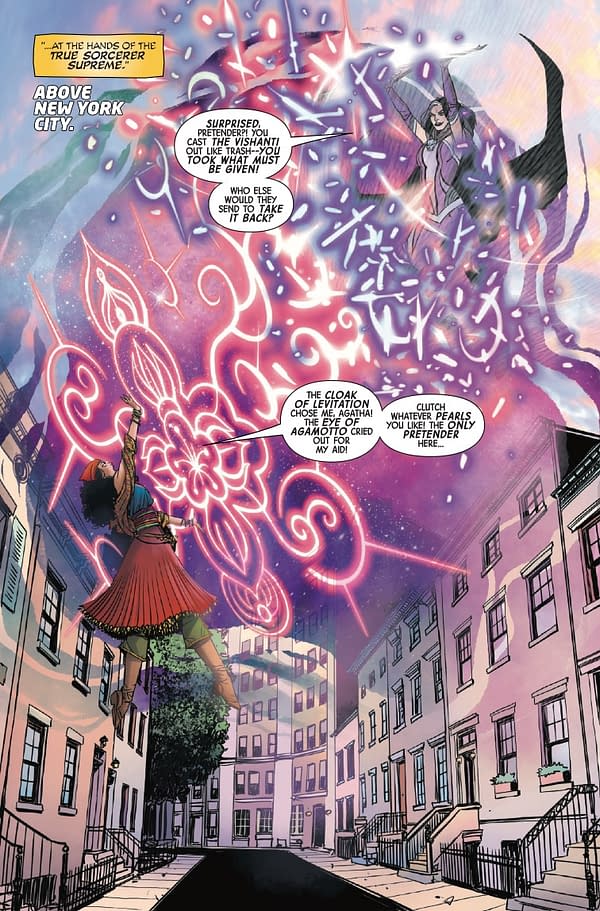 Interior preview page from SORCERER SUPREME #2 LESLEY "LEIRIX" LI COVER