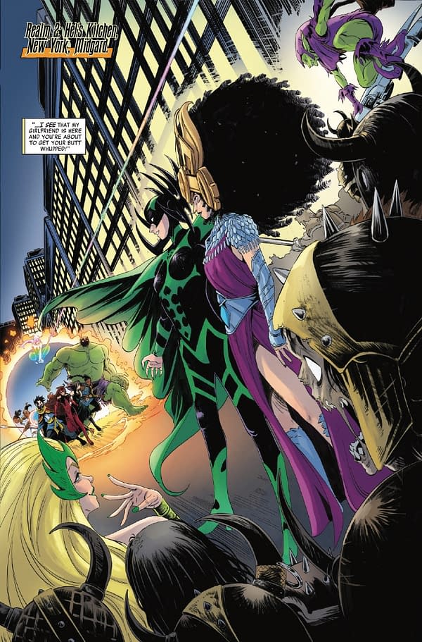 Interior preview page from STRANGE TALES #4 BAYLEIGH UNDERWOOD COVER