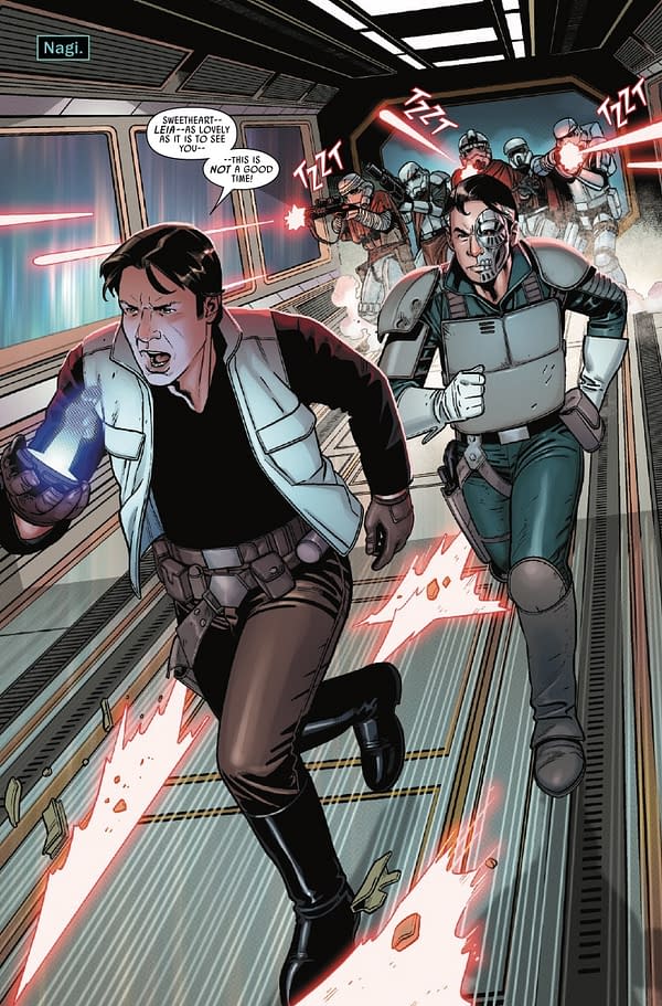 Interior preview page from STAR WARS #9 PHIL NOTO COVER