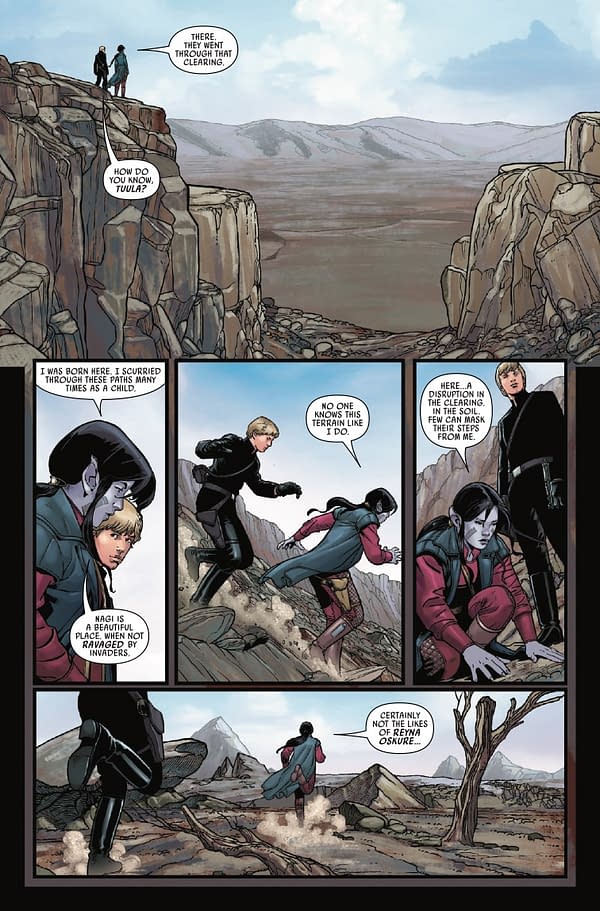 Interior preview page from STAR WARS #9 PHIL NOTO COVER