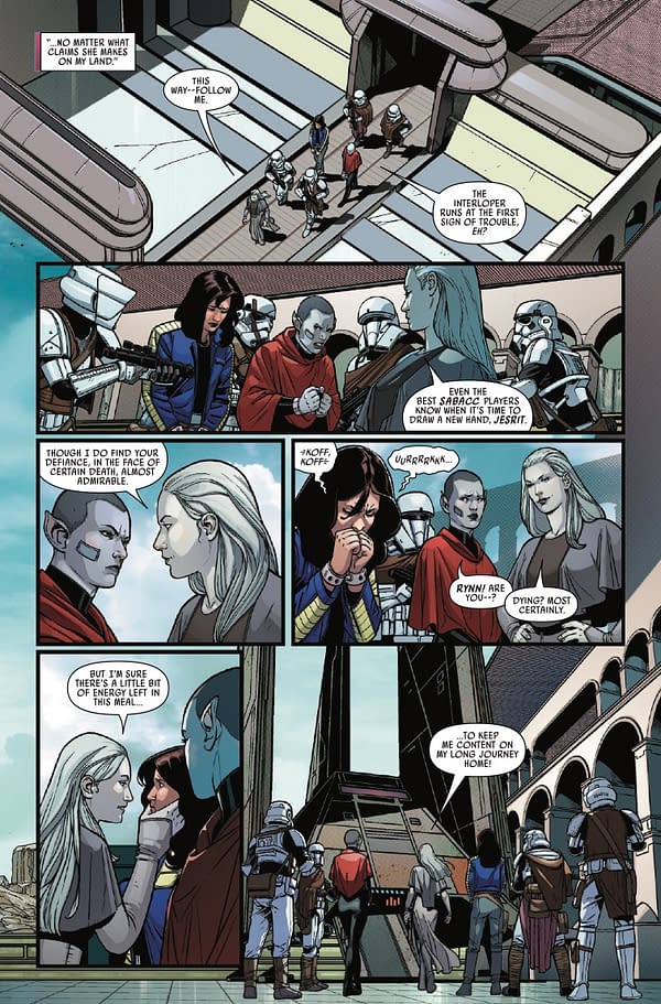 Interior preview page from STAR WARS #9 PHIL NOTO COVER