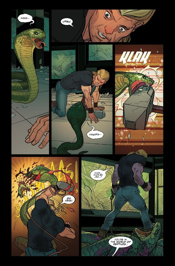 Interior preview page from MORTAL THOR #6 ALEX ROSS COVER