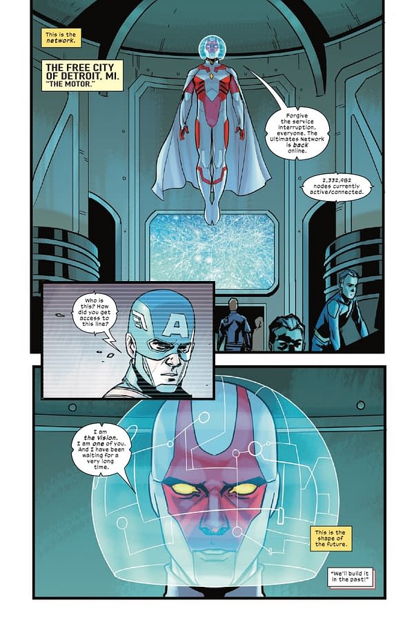 Interior preview page from ULTIMATES #20 DIKE RUAN COVER