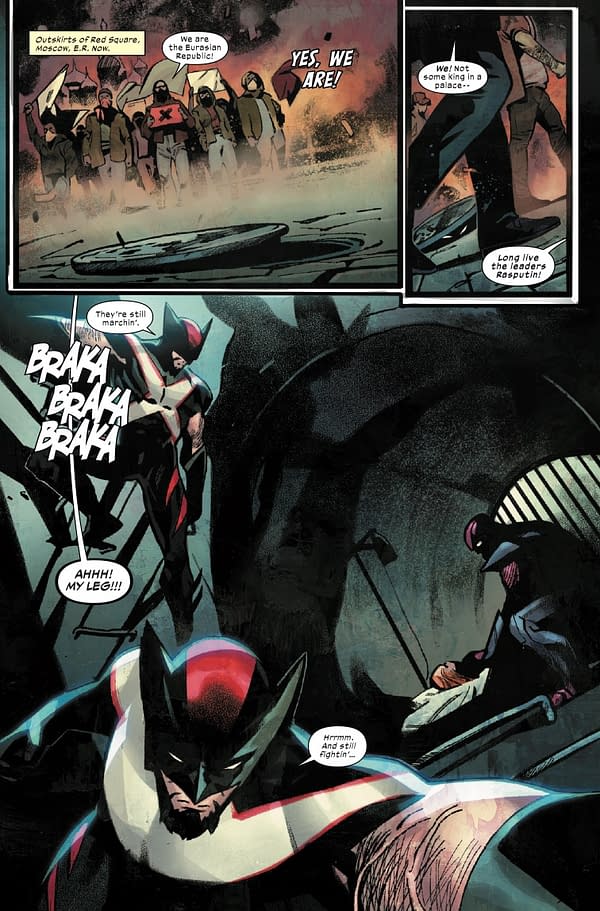 Interior preview page from ULTIMATE WOLVERINE #13 ALESSANDRO CAPPUCCIO COVER