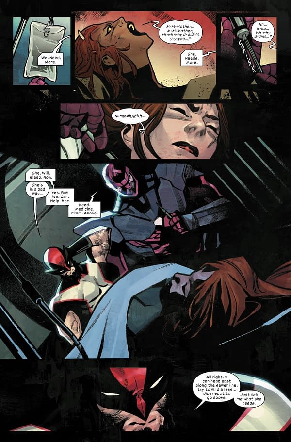 Interior preview page from ULTIMATE WOLVERINE #13 ALESSANDRO CAPPUCCIO COVER