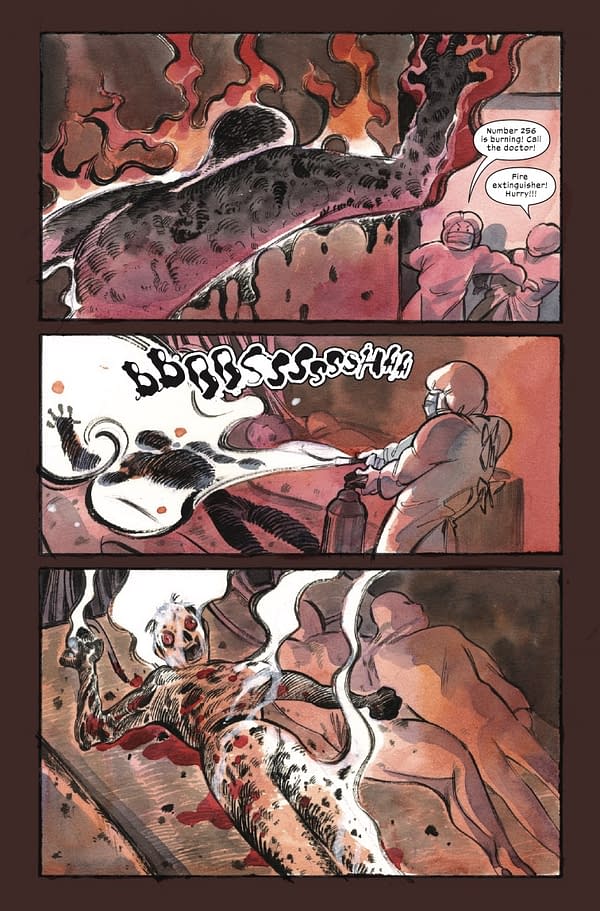 Interior preview page from ULTIMATE X-MEN #23 PEACH MOMOKO COVER