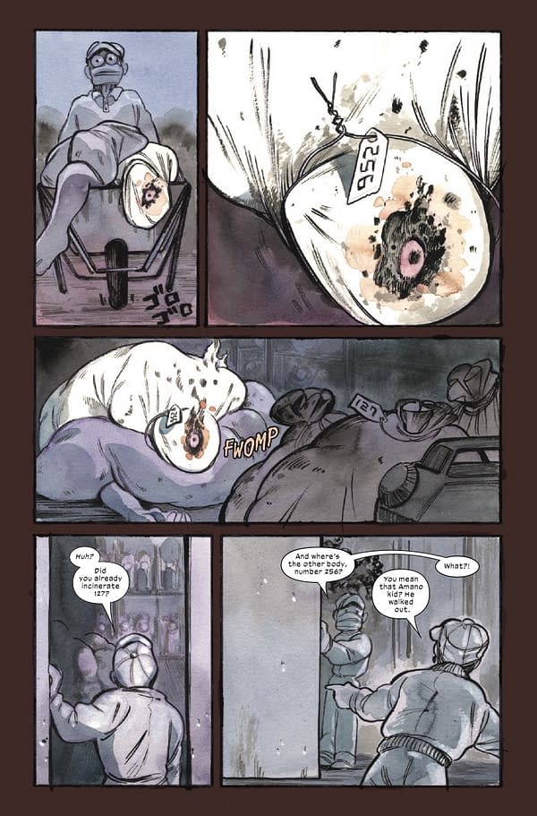 Interior preview page from ULTIMATE X-MEN #23 PEACH MOMOKO COVER