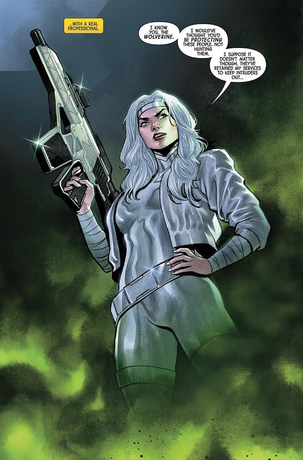 Interior preview page from WOLVERINE #14 DAN PANOSIAN COVER