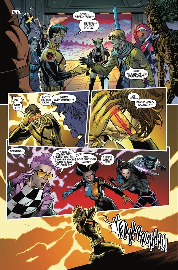 Interior preview page from X-MEN #23 TONY DANIEL COVER