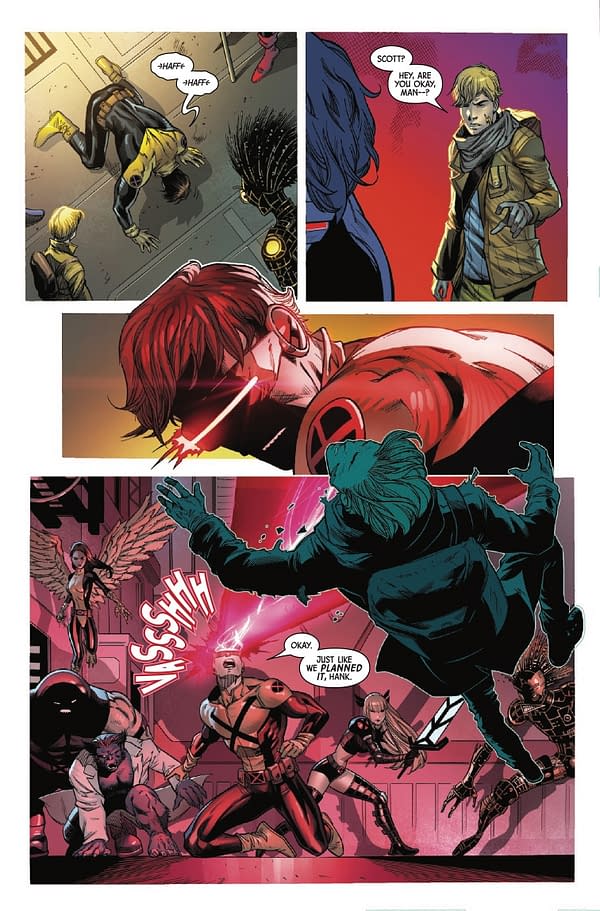 Interior preview page from X-MEN #23 TONY DANIEL COVER