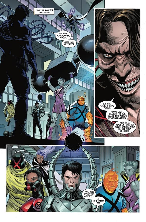 Interior preview page from X-MEN #24 TONY DANIEL COVER