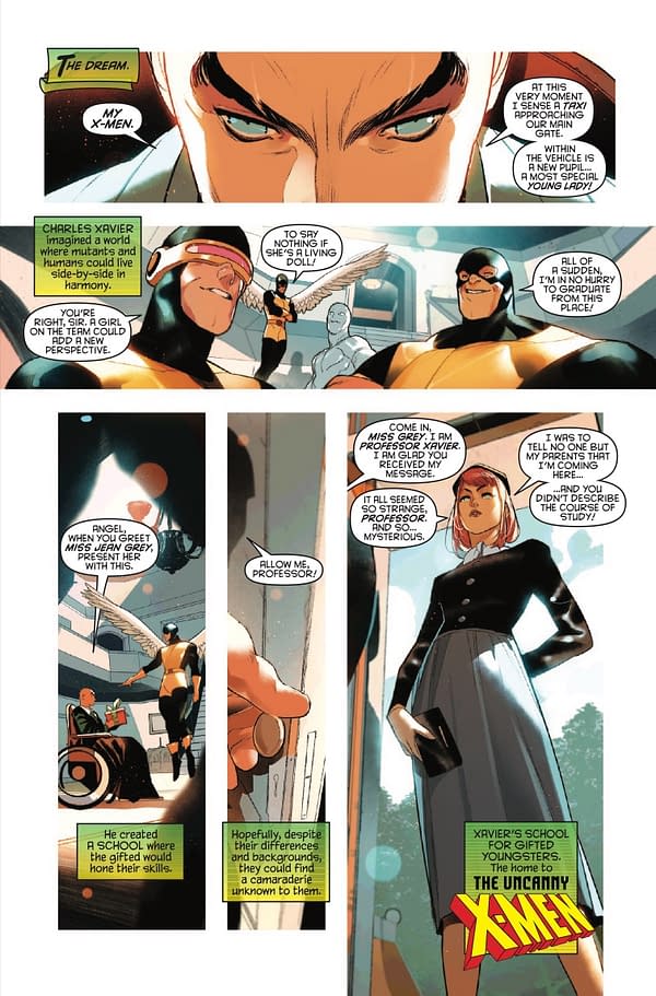 Interior preview page from X-MEN OF APOCALYPSE #2 SIMONE DI MEO COVER