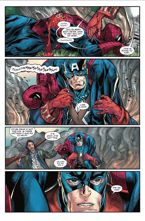 Interior preview page from 1776 #4 PETE WOODS COVER