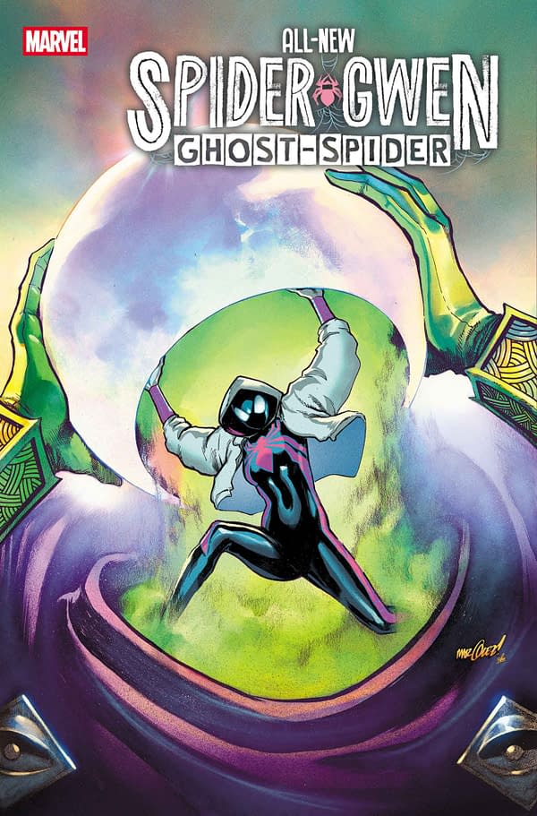 Cover image for ALL-NEW SPIDER-GWEN: THE GHOST SPIDER #8 DAVID MARQUEZ COVER