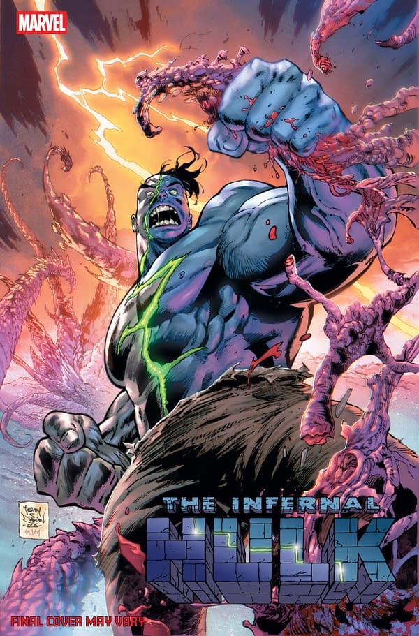 Cover image for INFERNAL HULK #4 TONY DANIEL VARIANT