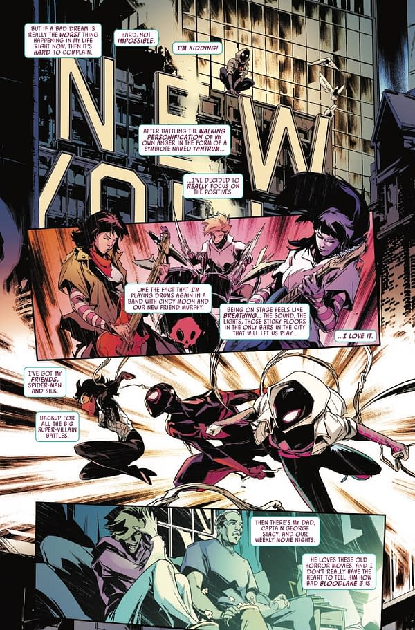 Interior preview page from ALL-NEW SPIDER-GWEN: GHOST SPIDER #7 DAVID MARQUEZ COVER