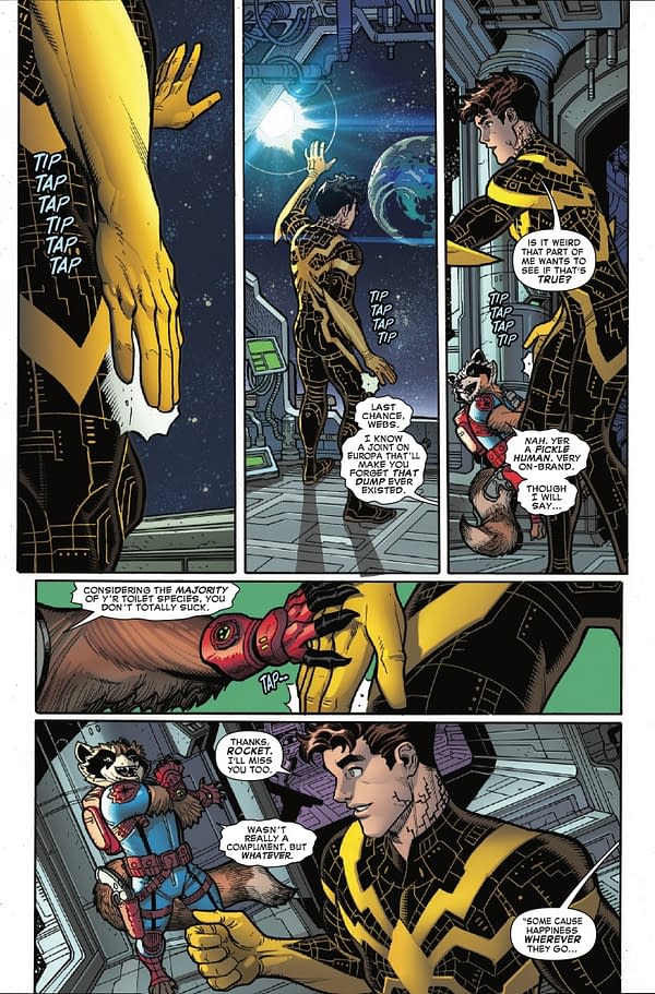 Interior preview page from AMAZING SPIDER-MAN #22 MARK BAGLEY COVER