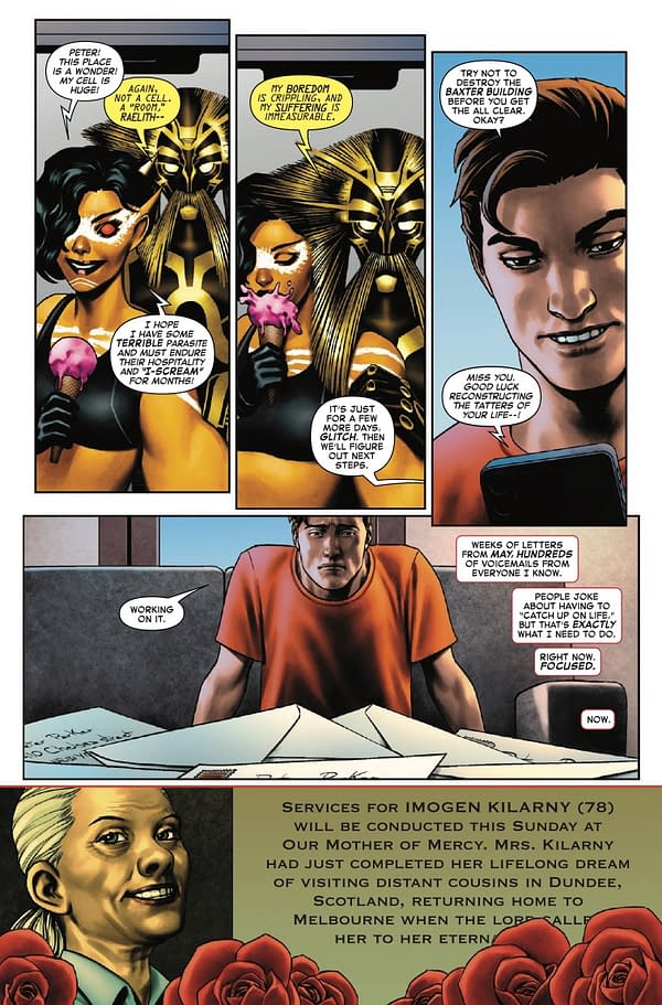 Interior preview page from AMAZING SPIDER-MAN/VENOM: DEATH SPIRAL #1 ED MCGUINNESS COVER