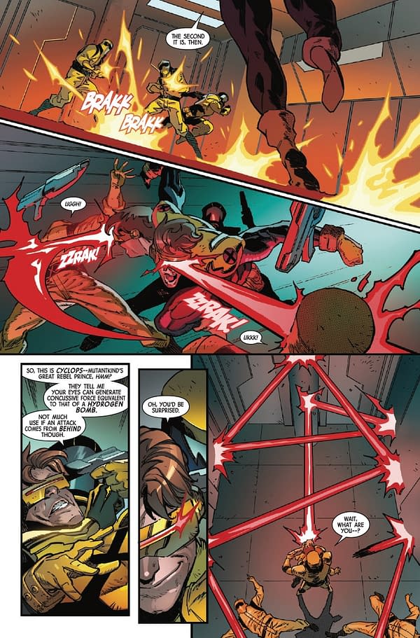 Interior preview page from CYCLOPS #1 FEDERICO VICENTINI COVER