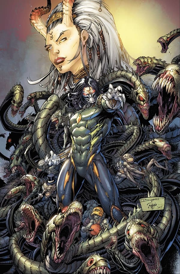 Interior preview page from The Darkness #3