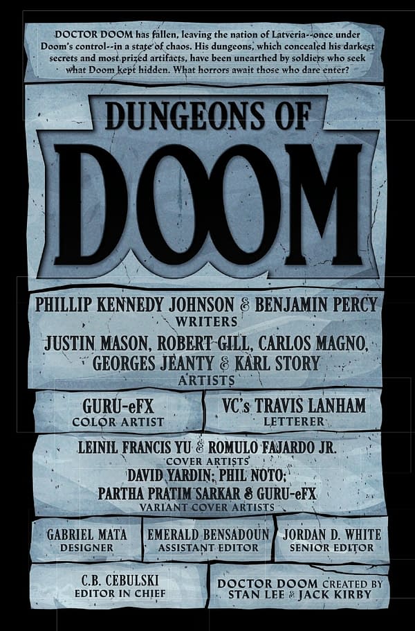 Interior preview page from DUNGEONS OF DOOM #2 LEINIL YU COVER