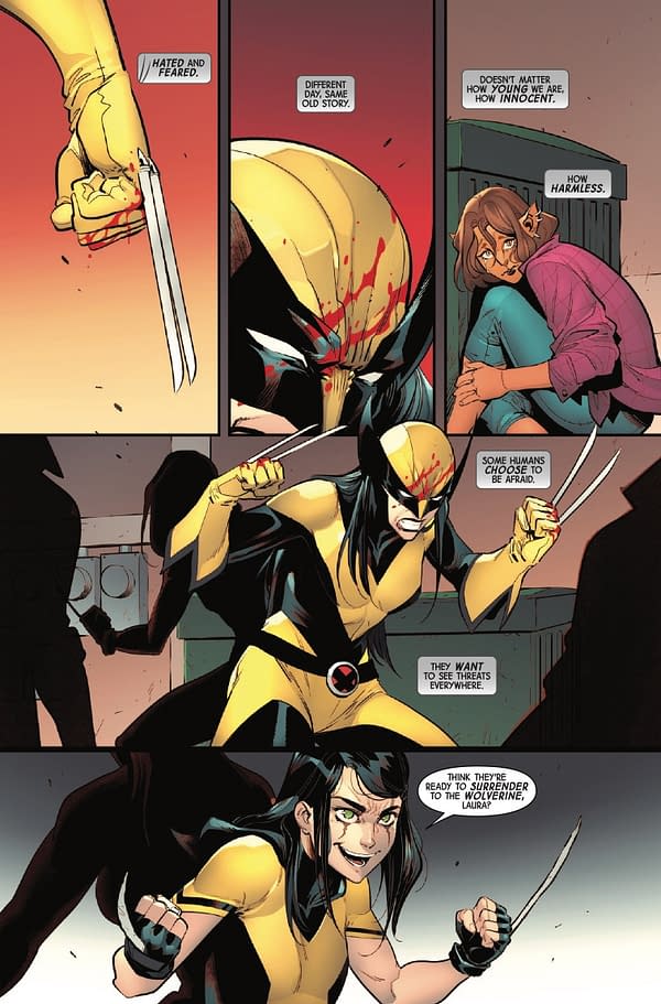 Interior preview page from GENERATION X-23 #1 PARTHA PRATIM COVER