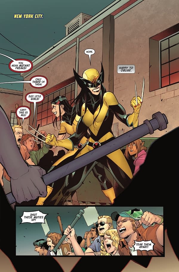 Interior preview page from GENERATION X-23 #1 PARTHA PRATIM COVER