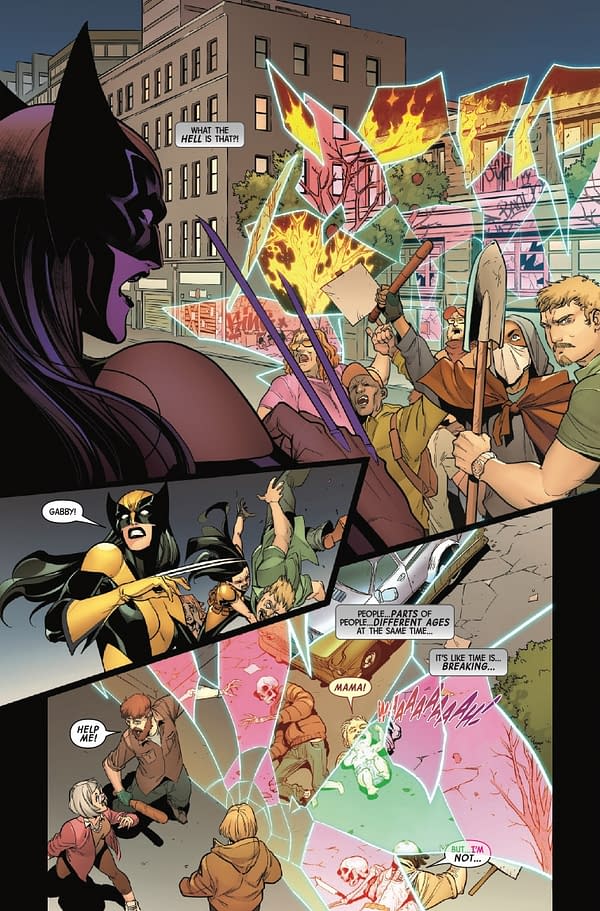 Interior preview page from GENERATION X-23 #1 PARTHA PRATIM COVER