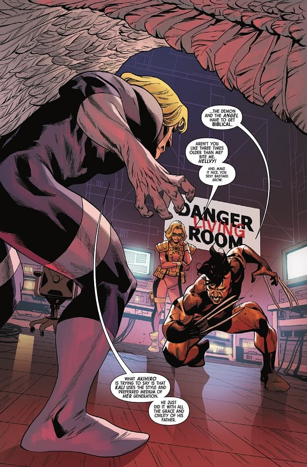 Interior preview page from INGLORIOUS X-FORCE #2 R.B. SILVA COVER