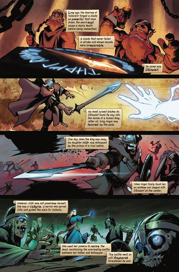 Interior preview page from MOONSTAR #1 GERMAN PERALTA COVER