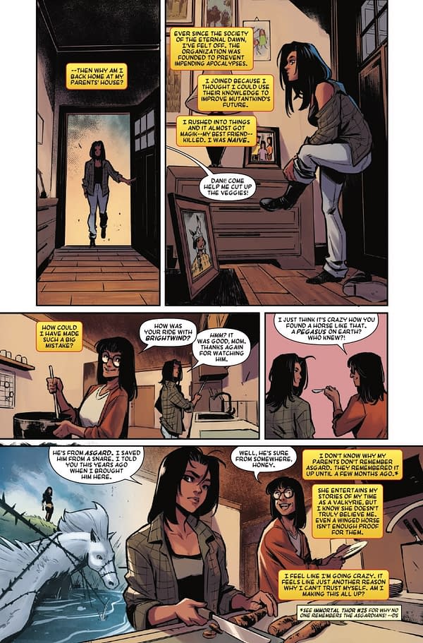 Interior preview page from MOONSTAR #1 GERMAN PERALTA COVER