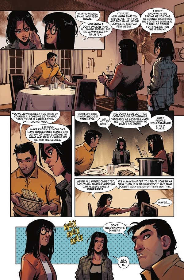 Interior preview page from MOONSTAR #1 GERMAN PERALTA COVER