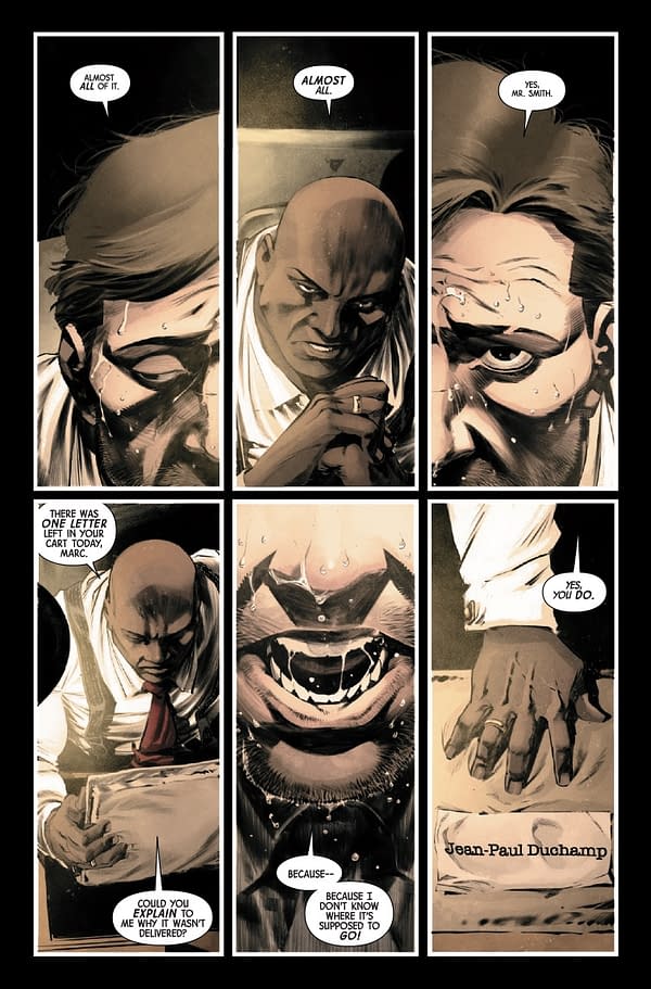 Interior preview page from MARC SPECTOR: MOON KNIGHT #1 E.M. GIST COVER