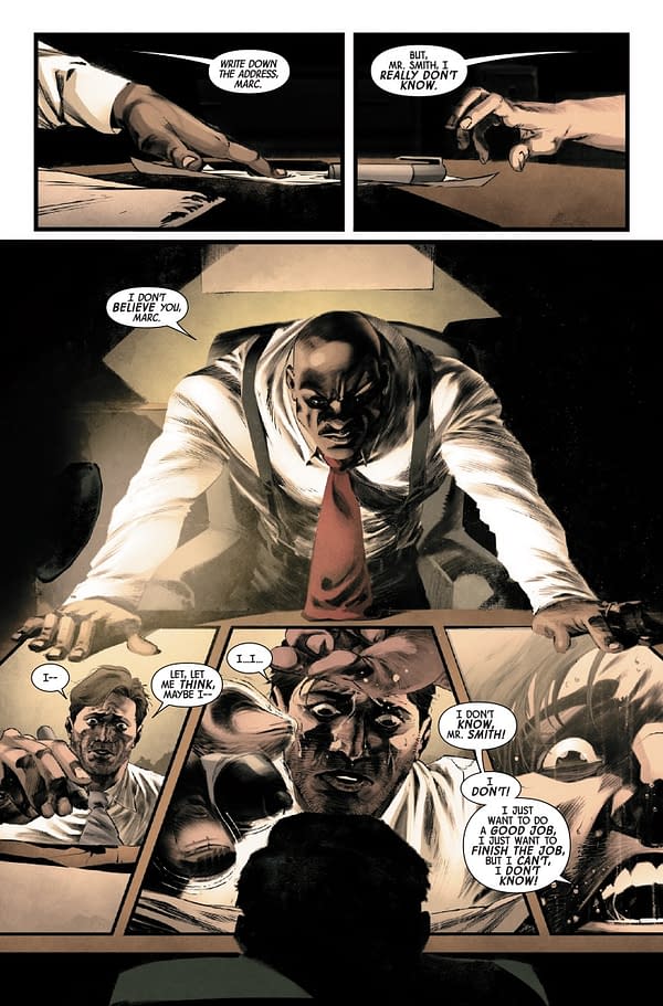 Interior preview page from MARC SPECTOR: MOON KNIGHT #1 E.M. GIST COVER