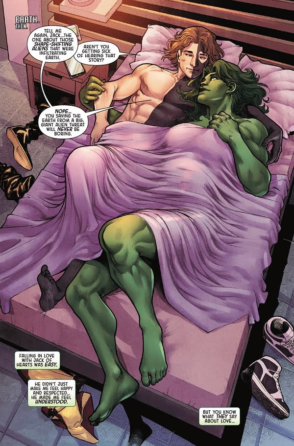 Interior preview page from PLANET SHE-HULK #4 EMILIO LAISO COVER