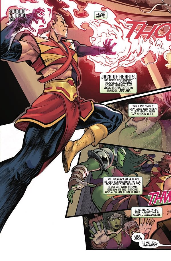 Interior preview page from PLANET SHE-HULK #4 EMILIO LAISO COVER